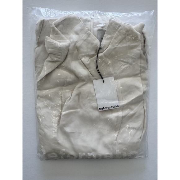 Reformation Maven Maxi Dress Women’s Flor Di Latte Size 6 NWT - Picture 6 of 6